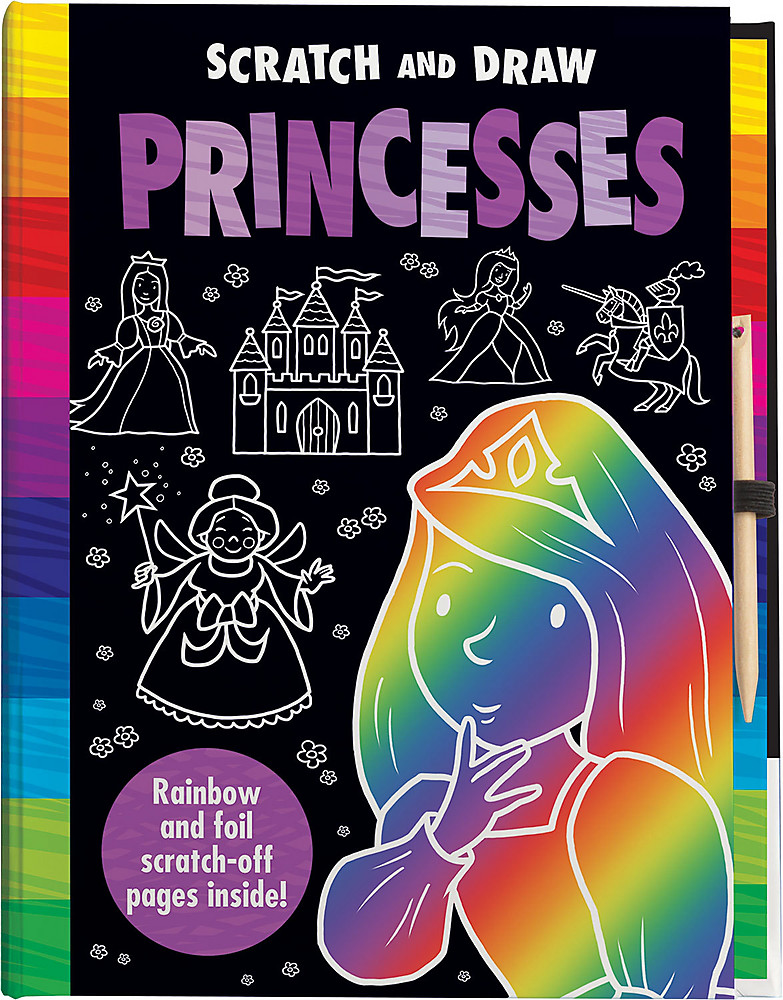 Princesses Scratch & Draw