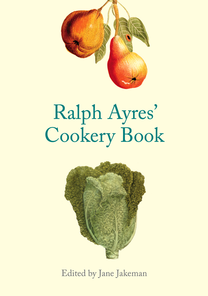 Ralph Ayres' Cookery Book