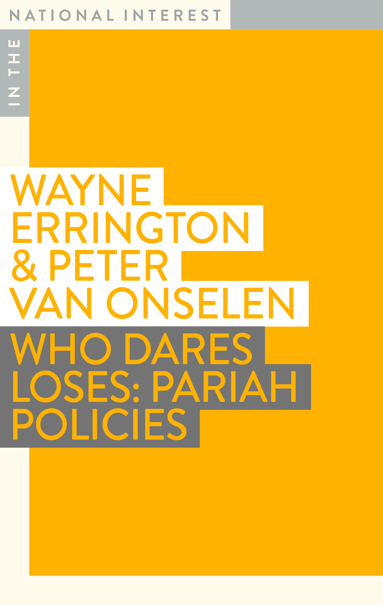 Who Dares Loses
